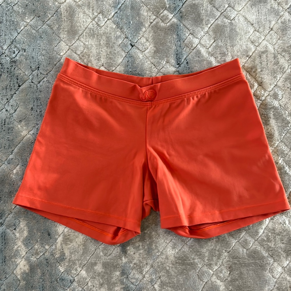 Nusa Dua Athletic Shorts 3” Orange Size 6